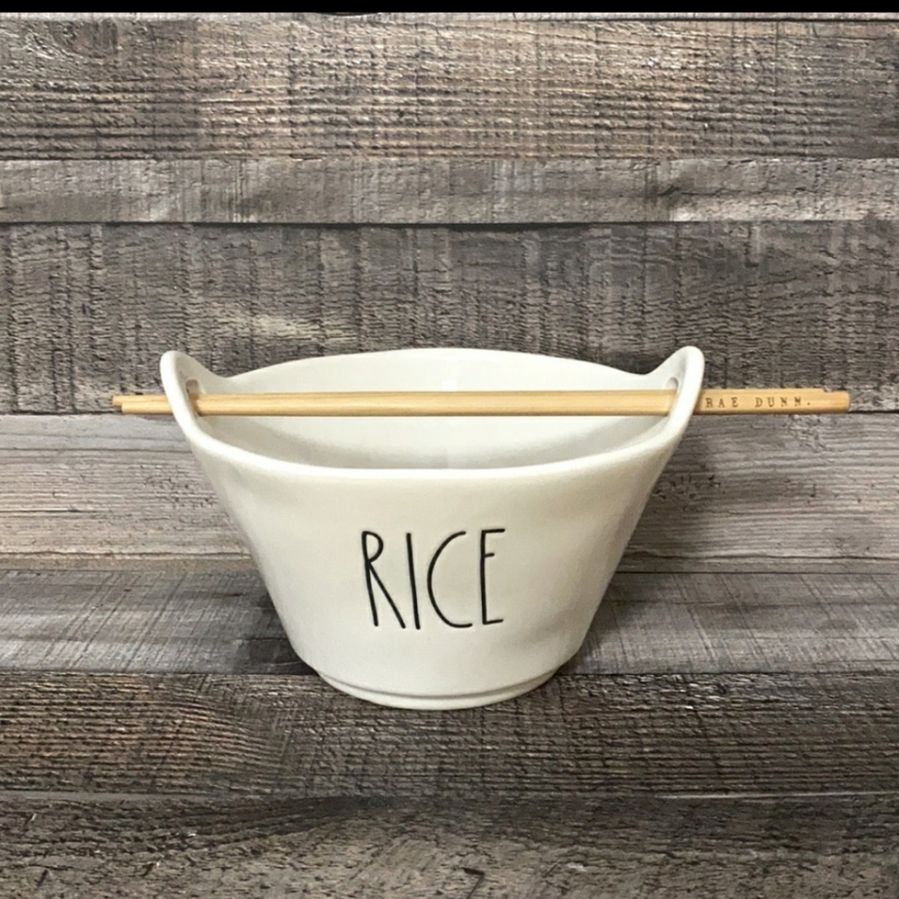 New Rae Dunn Chinese Rice Bowl